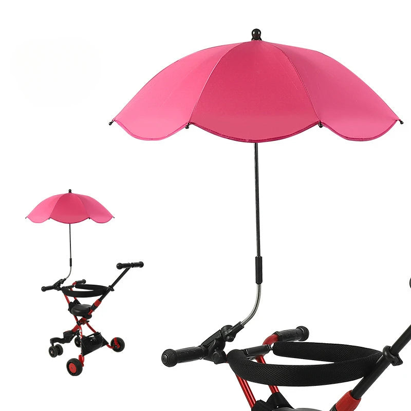 Universal Baby Car Pram Umbrella Adjustable Shade