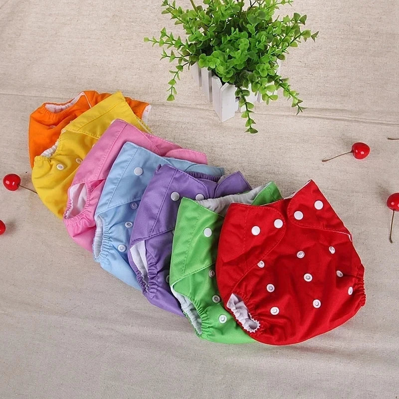 Cotton Baby Cloth Diaper Adjustable