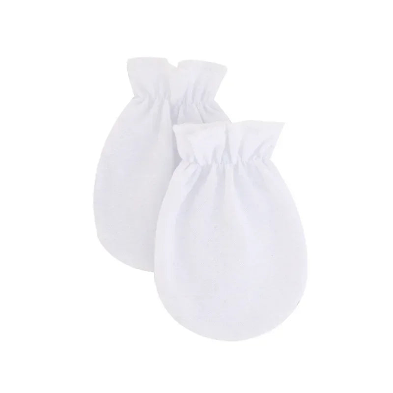 Pure Cotton Newborn Mitts