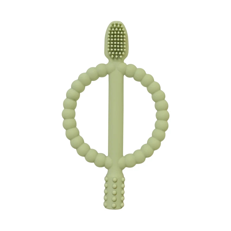 Baby teething toys with easy-grip handles