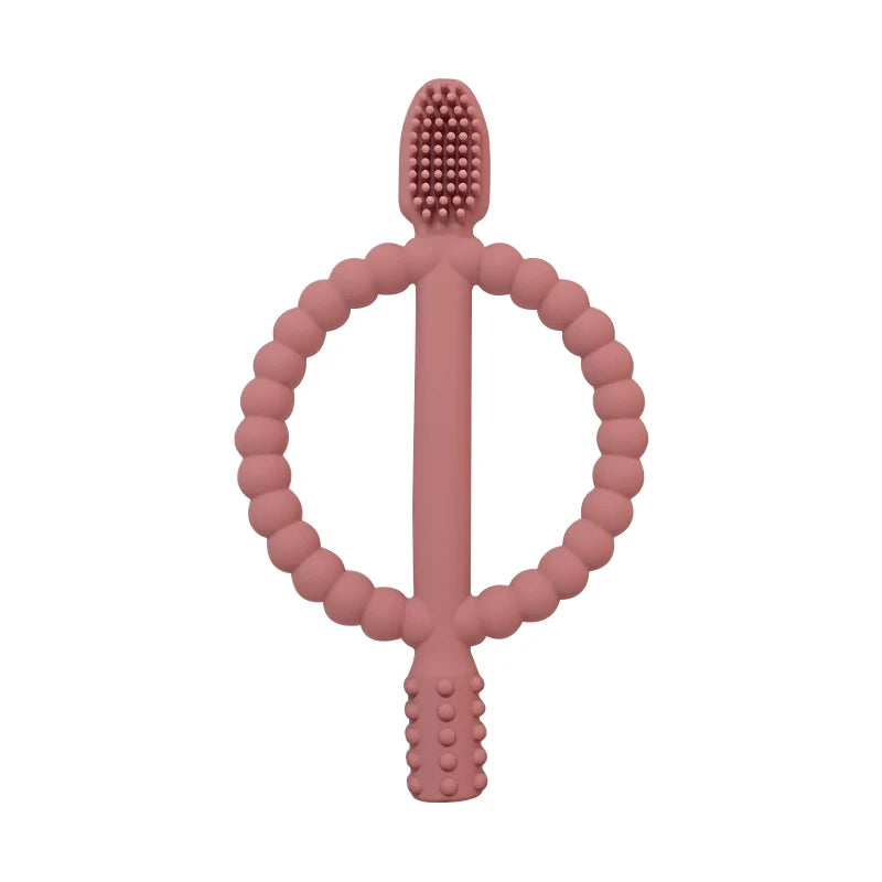 Baby teething toys with easy-grip handles