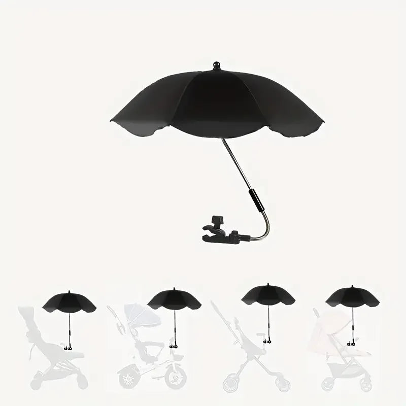 Universal Baby Car Pram Umbrella Adjustable Shade
