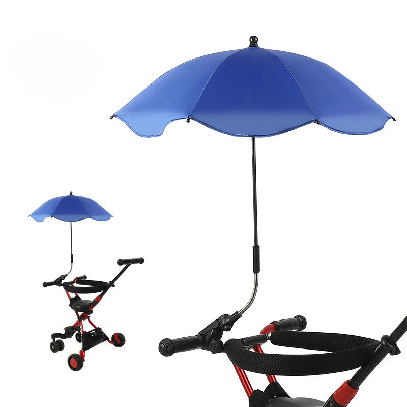 Universal Baby Car Pram Umbrella Adjustable Shade