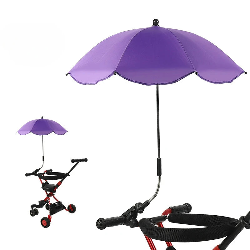 Universal Baby Car Pram Umbrella Adjustable Shade