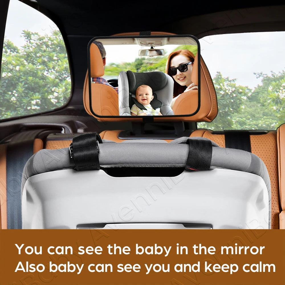 Shatterproof Baby Car Mirror Car