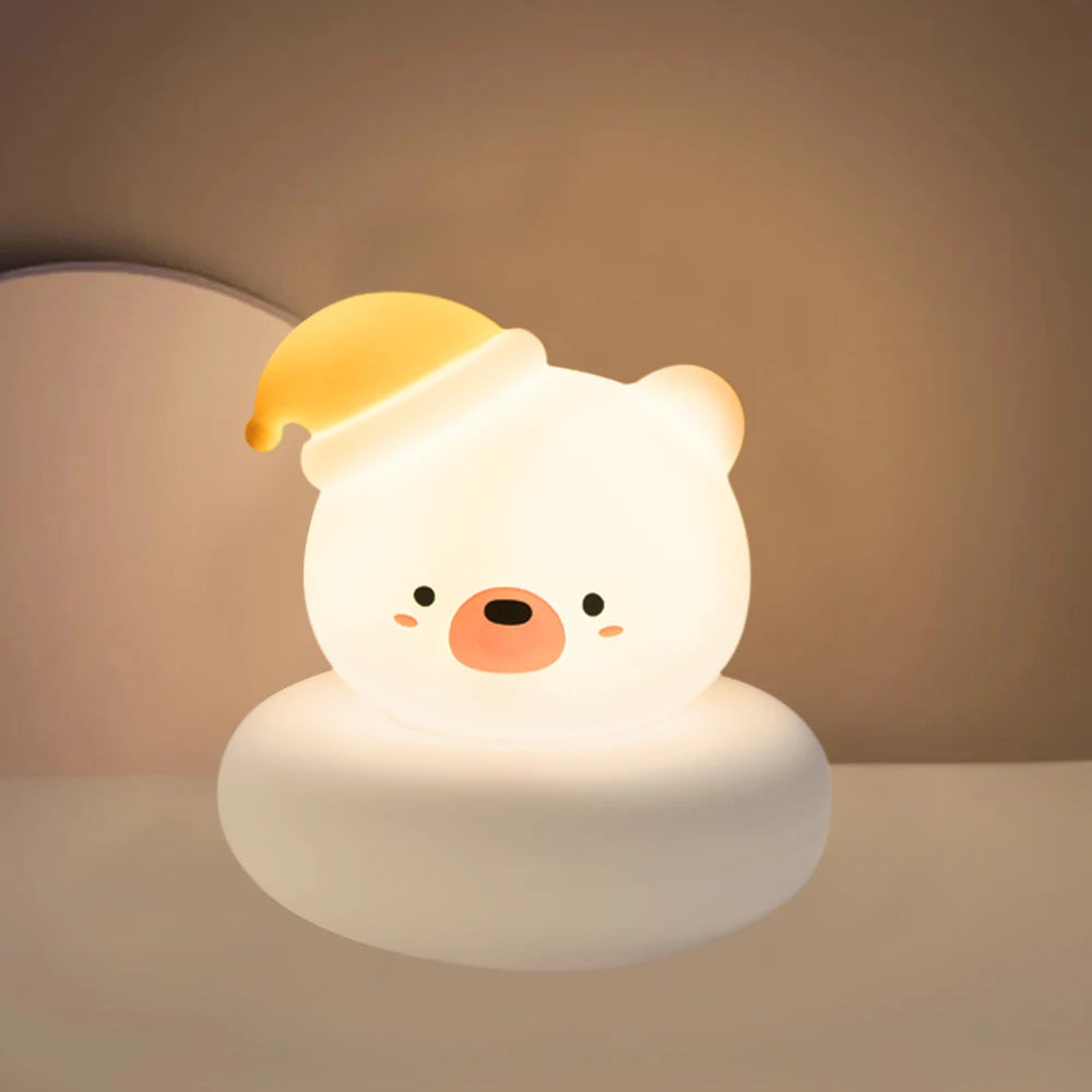 Cute Nursery Night Light 3 Brightness Adjustable Settings
