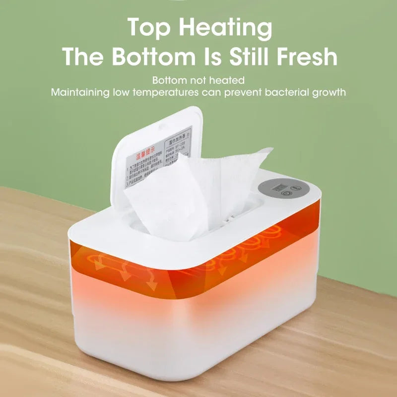 Baby Wet Wipe Heater Warmer with LED Display