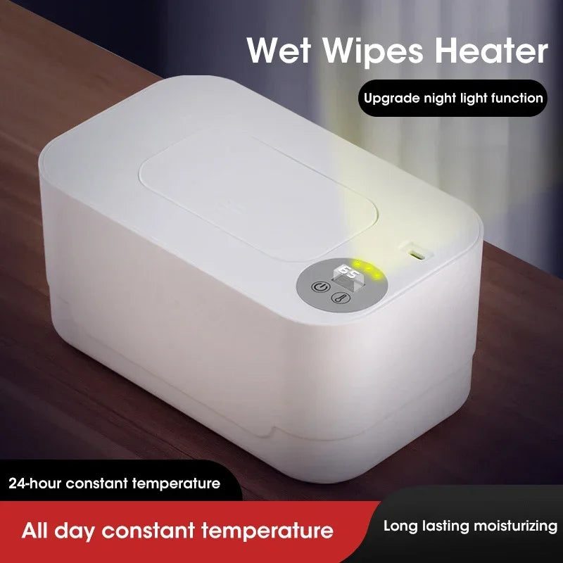 Baby Wet Wipe Heater Warmer with LED Display