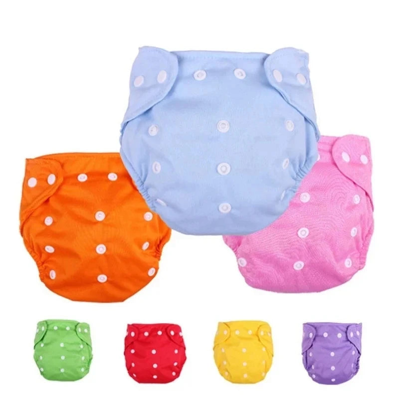 Cotton Baby Cloth Diaper Adjustable