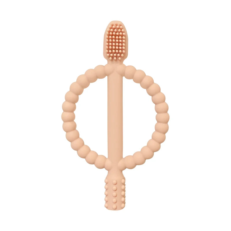 Baby teething toys with easy-grip handles