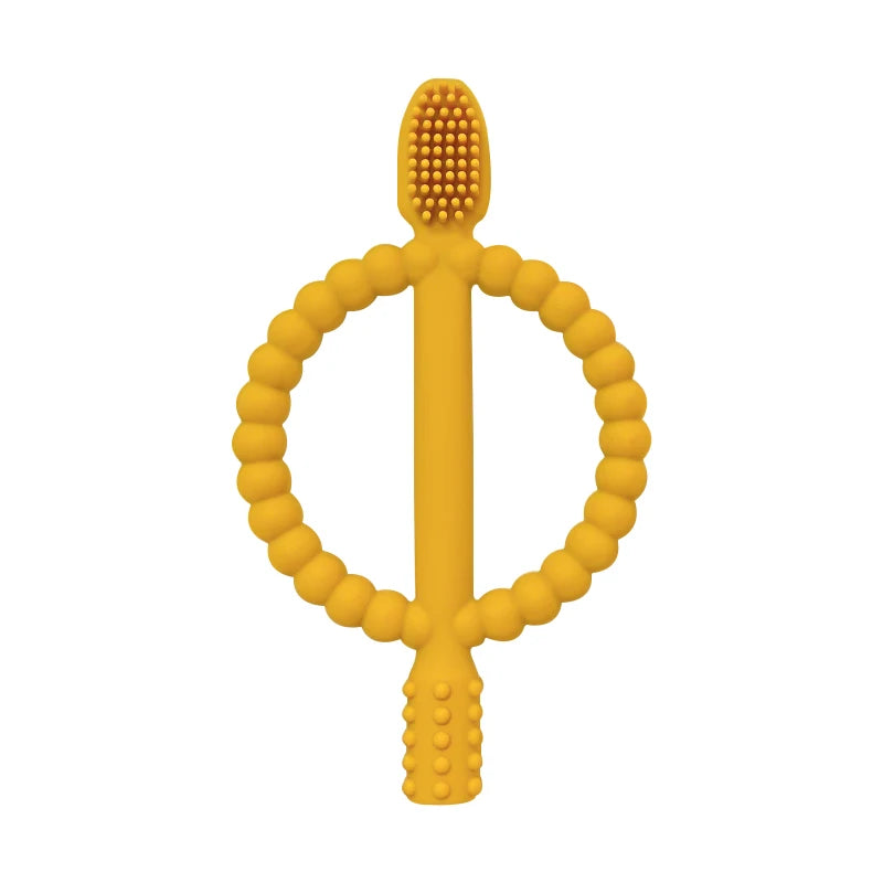 Baby teething toys with easy-grip handles