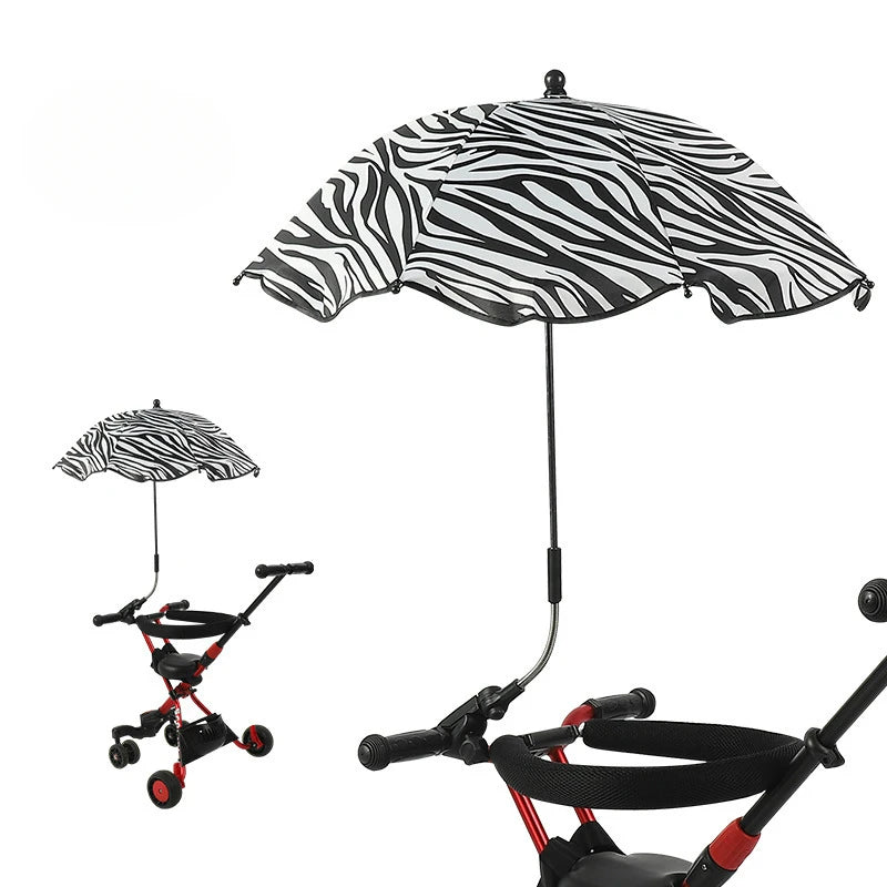 Universal Baby Car Pram Umbrella Adjustable Shade