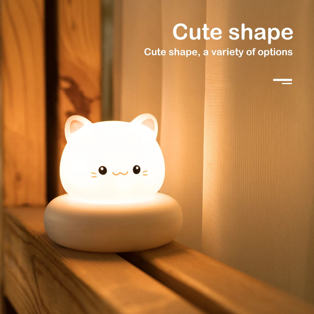 Cute Nursery Night Light 3 Brightness Adjustable Settings
