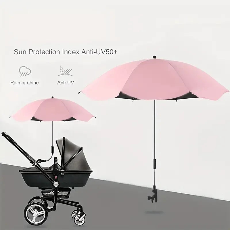 Universal Baby Car Pram Umbrella Adjustable Shade