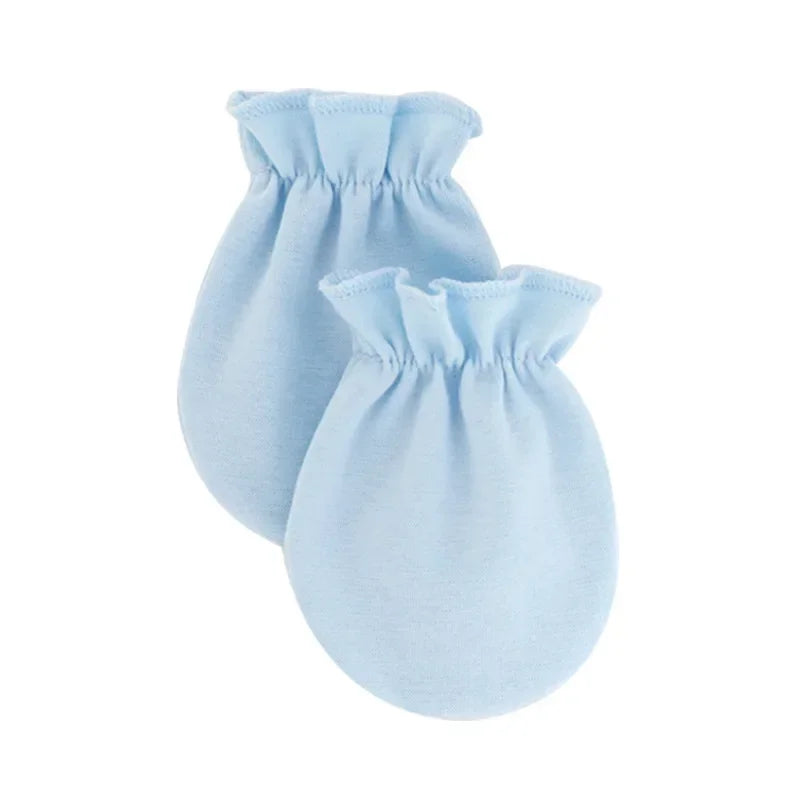 Pure Cotton Newborn Mitts