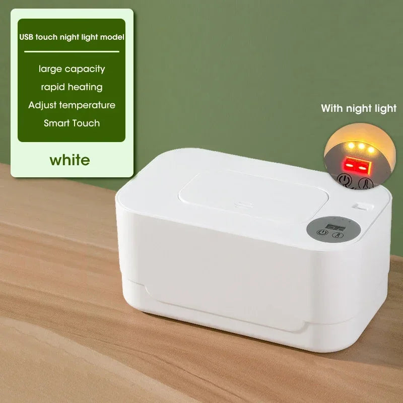 Baby Wet Wipe Heater Warmer with LED Display
